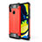 Funda Bumper Silicona y Plastico Mate Carcasa WL1 para Samsung Galaxy M11 Rojo