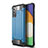 Funda Bumper Silicona y Plastico Mate Carcasa WL1 para Samsung Galaxy M34 5G Azul