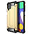 Funda Bumper Silicona y Plastico Mate Carcasa WL1 para Samsung Galaxy M62 4G Oro