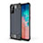 Funda Bumper Silicona y Plastico Mate Carcasa WL1 para Samsung Galaxy S20 Plus Azul Real