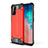 Funda Bumper Silicona y Plastico Mate Carcasa WL1 para Samsung Galaxy S20 Plus Rojo