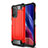 Funda Bumper Silicona y Plastico Mate Carcasa WL1 para Xiaomi Mi 11i 5G Rojo