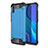 Funda Bumper Silicona y Plastico Mate Carcasa WL1 para Xiaomi Redmi 9i Azul