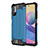 Funda Bumper Silicona y Plastico Mate Carcasa WL1 para Xiaomi Redmi Note 10 5G Azul