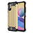Funda Bumper Silicona y Plastico Mate Carcasa WL1 para Xiaomi Redmi Note 10 5G Oro