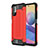 Funda Bumper Silicona y Plastico Mate Carcasa WL1 para Xiaomi Redmi Note 10 5G Rojo