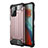 Funda Bumper Silicona y Plastico Mate Carcasa WL1 para Xiaomi Redmi Note 10 Pro 5G Oro Rosa