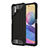 Funda Bumper Silicona y Plastico Mate Carcasa WL1 para Xiaomi Redmi Note 10T 5G Negro