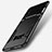 Funda Bumper Silicona y Plastico Mate con Soporte para Samsung Galaxy S8 Negro
