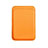 Funda de Cuero Cartera con Mag-Safe Magnetic para Apple iPhone 12 Pro Naranja