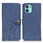 Funda de Cuero Cartera con Soporte Carcasa A01D para Motorola Moto Edge 20 Lite 5G Azul