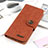 Funda de Cuero Cartera con Soporte Carcasa A01D para OnePlus 9 5G Marron