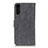 Funda de Cuero Cartera con Soporte Carcasa A01D para Samsung Galaxy M02 Negro