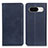 Funda de Cuero Cartera con Soporte Carcasa A02D para Google Pixel 8a 5G Azul