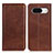 Funda de Cuero Cartera con Soporte Carcasa A02D para Google Pixel 8a 5G Marron