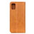 Funda de Cuero Cartera con Soporte Carcasa A02D para Motorola Moto Edge S 5G Marron Claro