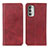 Funda de Cuero Cartera con Soporte Carcasa A02D para Motorola Moto G Stylus (2022) 5G Rojo