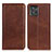 Funda de Cuero Cartera con Soporte Carcasa A02D para Motorola ThinkPhone 5G Marron