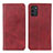 Funda de Cuero Cartera con Soporte Carcasa A02D para Nokia G100 Rojo