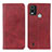 Funda de Cuero Cartera con Soporte Carcasa A02D para Nokia G11 Plus Rojo