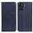 Funda de Cuero Cartera con Soporte Carcasa A02D para OnePlus 10R 5G Azul