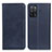 Funda de Cuero Cartera con Soporte Carcasa A02D para Oppo A53s 5G Azul