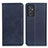 Funda de Cuero Cartera con Soporte Carcasa A02D para Samsung Galaxy F34 5G Azul