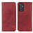 Funda de Cuero Cartera con Soporte Carcasa A02D para Samsung Galaxy F34 5G Rojo