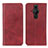 Funda de Cuero Cartera con Soporte Carcasa A02D para Sony Xperia PRO-I Rojo