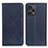 Funda de Cuero Cartera con Soporte Carcasa A02D para Xiaomi Redmi Note 12 Turbo 5G Azul