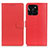 Funda de Cuero Cartera con Soporte Carcasa A03D para Huawei Honor X8b Rojo