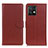 Funda de Cuero Cartera con Soporte Carcasa A03D para Motorola Moto Edge Plus (2023) 5G Marron