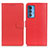 Funda de Cuero Cartera con Soporte Carcasa A03D para Motorola Moto Edge S Pro 5G Rojo