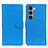 Funda de Cuero Cartera con Soporte Carcasa A03D para Motorola Moto Edge S30 5G Azul Cielo