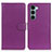 Funda de Cuero Cartera con Soporte Carcasa A03D para Motorola Moto Edge S30 5G Morado