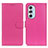 Funda de Cuero Cartera con Soporte Carcasa A03D para Motorola Moto Edge X30 5G Rosa Roja