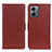 Funda de Cuero Cartera con Soporte Carcasa A03D para Motorola Moto G14 Marron