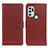 Funda de Cuero Cartera con Soporte Carcasa A03D para Motorola Moto G60s Marron