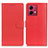 Funda de Cuero Cartera con Soporte Carcasa A03D para Motorola Moto G84 5G Rojo