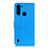 Funda de Cuero Cartera con Soporte Carcasa A03D para Motorola Moto One Fusion Azul Cielo