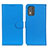 Funda de Cuero Cartera con Soporte Carcasa A03D para Nokia C02 Azul Cielo