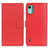 Funda de Cuero Cartera con Soporte Carcasa A03D para Nokia C12 Pro Rojo