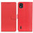 Funda de Cuero Cartera con Soporte Carcasa A03D para Nokia C2 2nd Edition Rojo