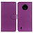 Funda de Cuero Cartera con Soporte Carcasa A03D para Nokia C200 Morado