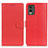 Funda de Cuero Cartera con Soporte Carcasa A03D para Nokia C210 Rojo