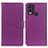 Funda de Cuero Cartera con Soporte Carcasa A03D para Nokia C22 Morado