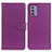 Funda de Cuero Cartera con Soporte Carcasa A03D para Nokia G42 5G Morado