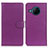 Funda de Cuero Cartera con Soporte Carcasa A03D para Nokia X100 5G Morado