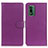 Funda de Cuero Cartera con Soporte Carcasa A03D para Nokia XR21 Morado