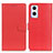 Funda de Cuero Cartera con Soporte Carcasa A03D para Oppo A96 5G Rojo